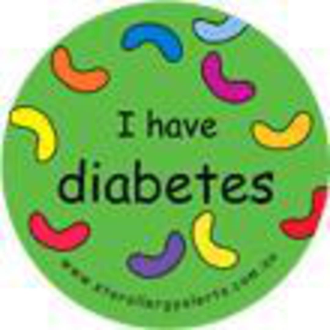 I Have Diabetes Badge Pack image 0